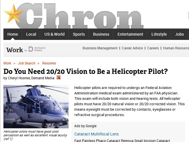 A Clear Path to the Skies: Chopper Vision with LASIK in Durham, NC