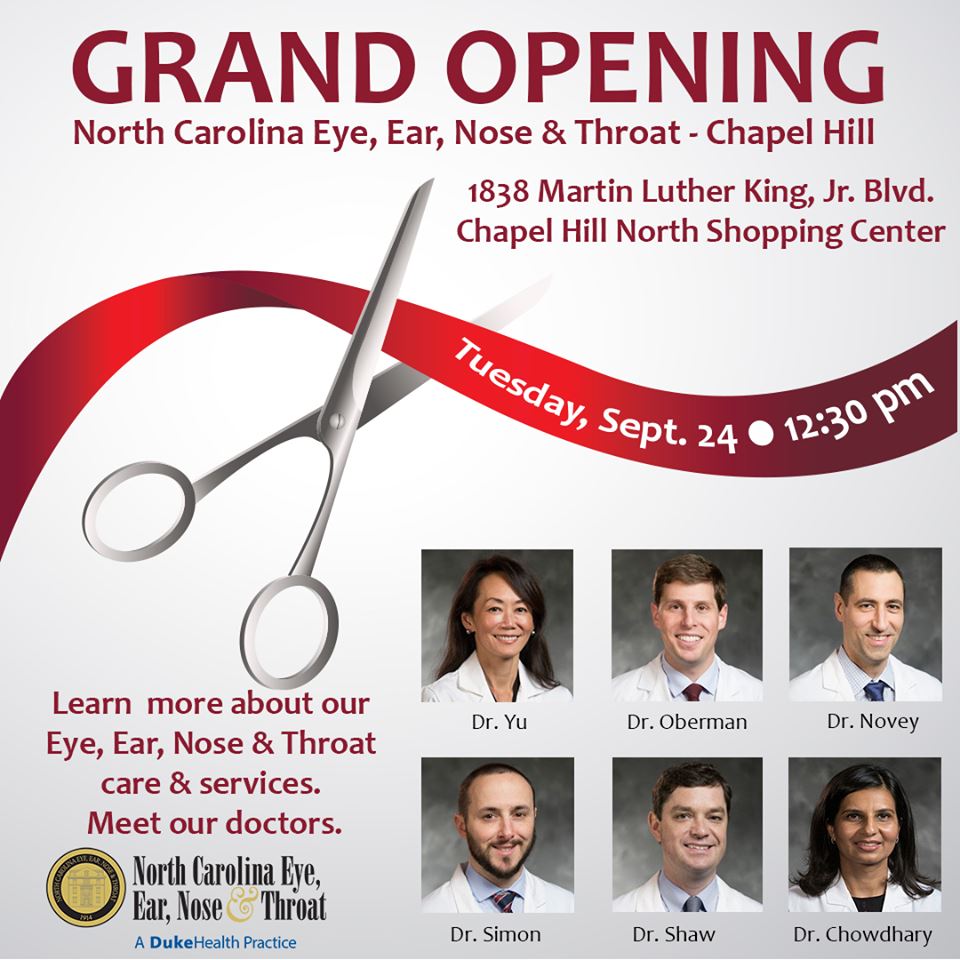 Grand Opening - Chapel Hill