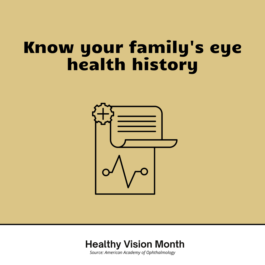 Healthy Vision Month