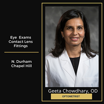 Eye Exams - Meet Dr. Geeta Chowdhary