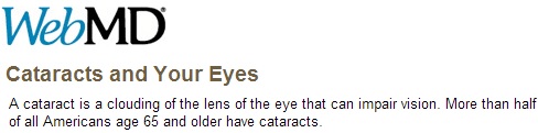 Warning Signs of Cataracts Warrant a Visit to a Durham, NC Eye Doctor
