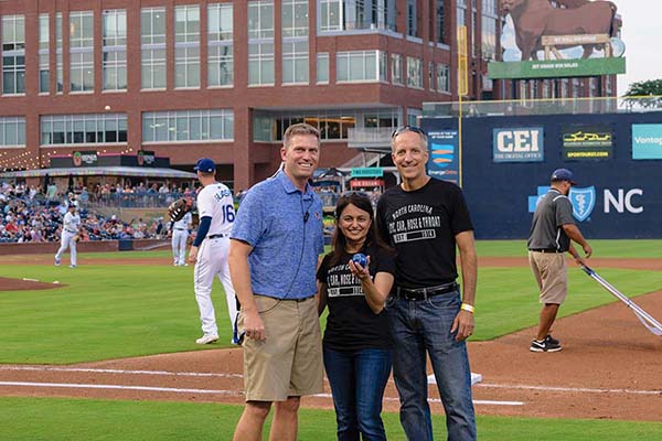 North Carolina Eye, Ear, Nose & Throat Sponsors the Durham Bulls