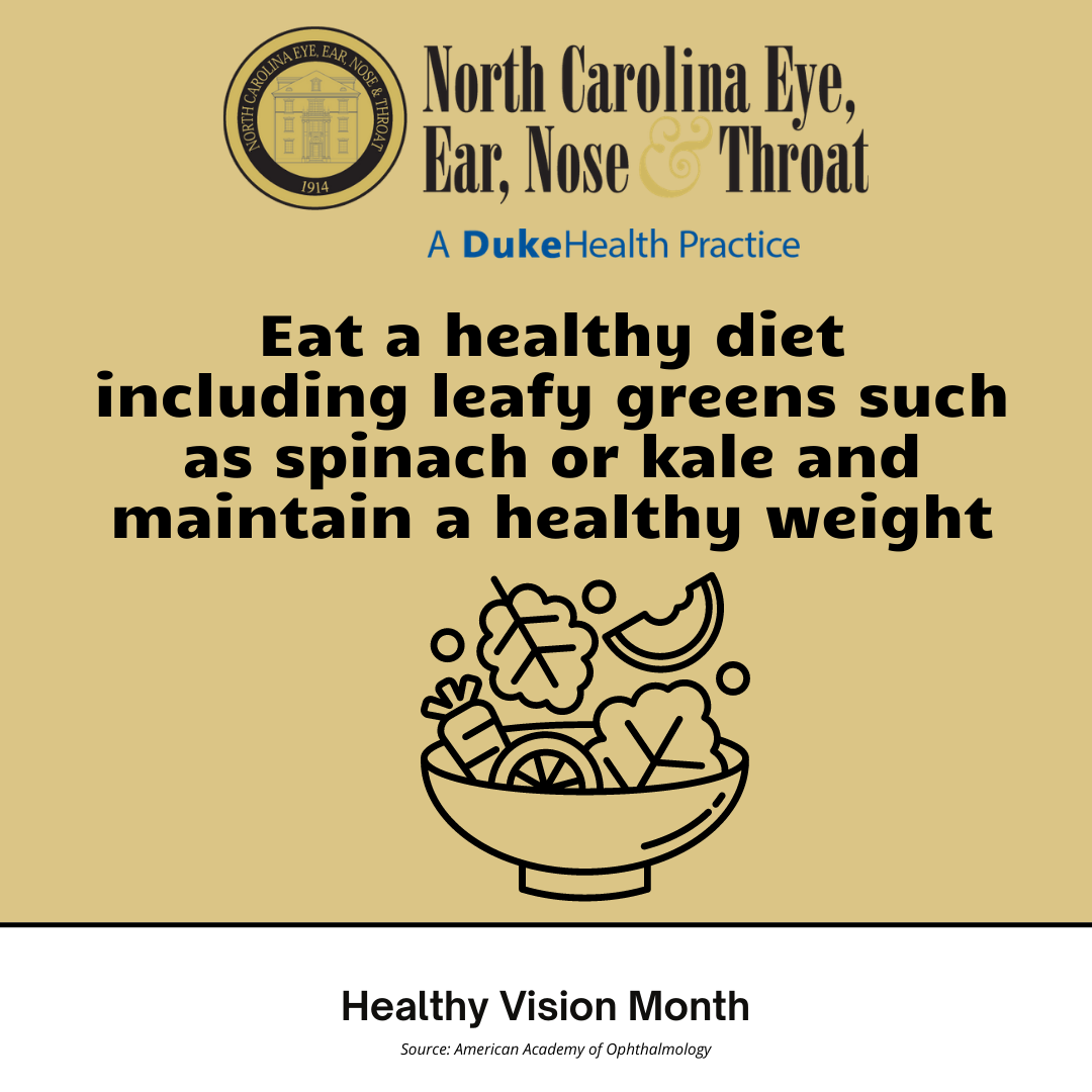 Healthy Diet for Healthy Vision